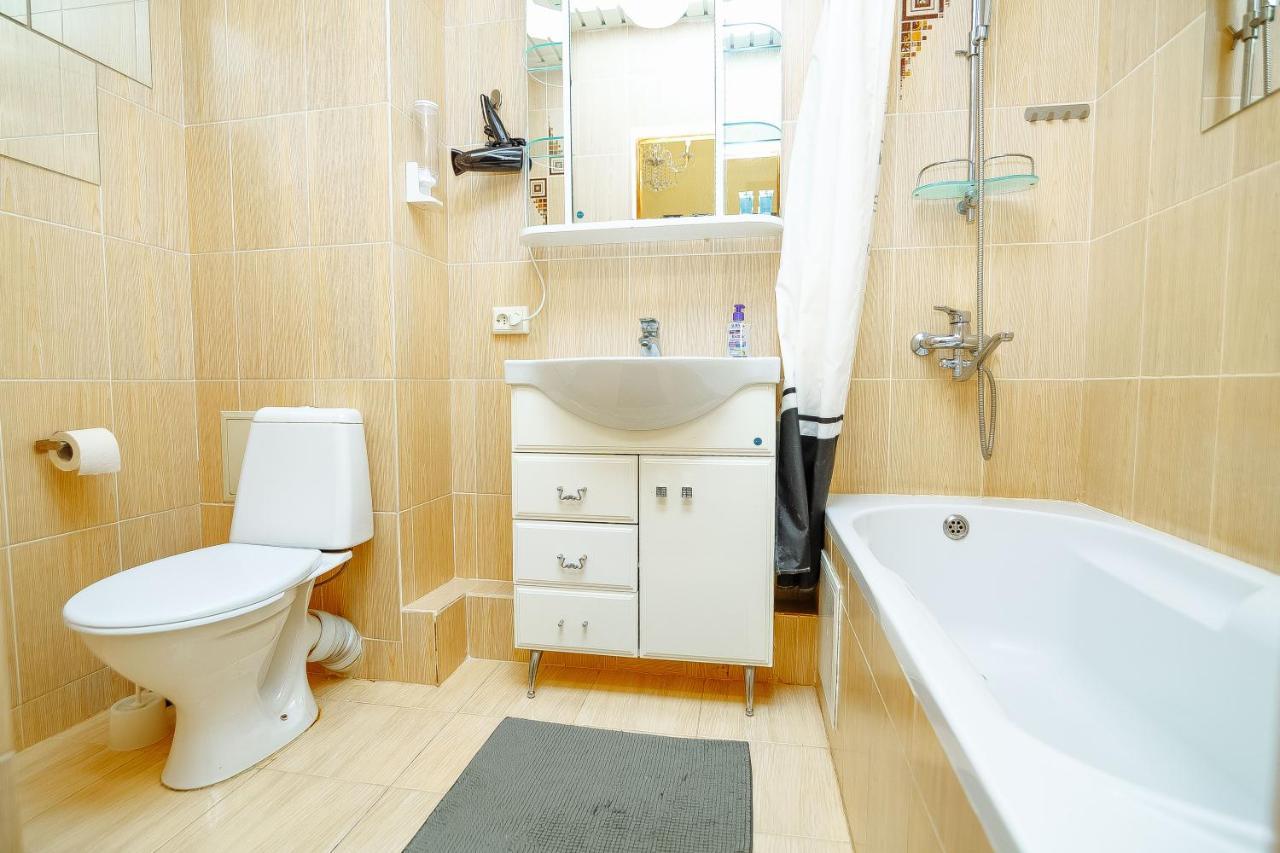 Two Bedroom Apartment On Syganak Street 64-1 อัสตานา ภายนอก รูปภาพ